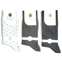 جوراب مردانه نخی بوگارو نانو بسته 3 عددی کد socks2027