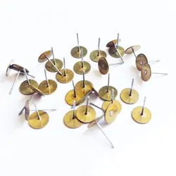 میخ گوشواره تخت 8 میل بسته 30 عددی kks1014