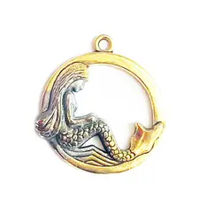 آویز گردنبند پری دریایی کد gosi5001