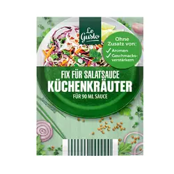 ادویه سس سالاد گوستو Le gusto مدل küchenkräuter