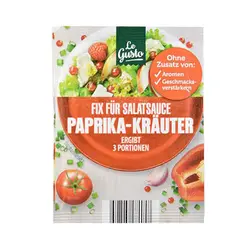 ادویه سس سالاد گوستو Le gusto مدل PAPRIKA KRÄUTER