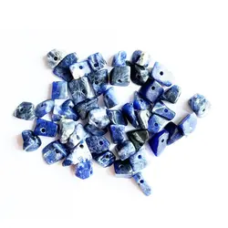 سنگ نامنظم آبی رنگ رگه دار 55 عددی کد stone1003