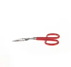 موچین استیل سر صاف سیچر قرمز SICHER کد MS145