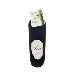 جوراب مردانه ژله ای ساده دیان کد SMS1011