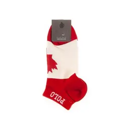 جوراب مردانه مچی طرح پرچم polo کد SMS1022