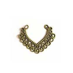 آویز گردنبند زرد قلم 4 سانتیمتر بسته دو عددی kkz1051