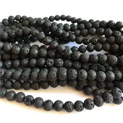 سنگ لاوا مات مشکی 8mm