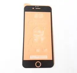 گلس محافظ صفحه نمایش سرامیکی مات 9D اپل مدل 6s مشکی