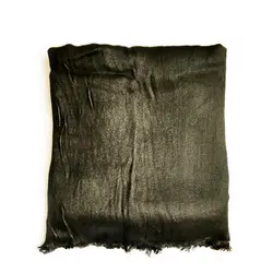 شال گردن ساده مردانه مشکی SH1023