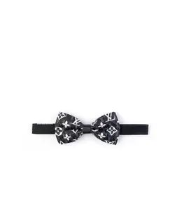 پاپیون مردانه طرح دار louis vuitton کد BT1013