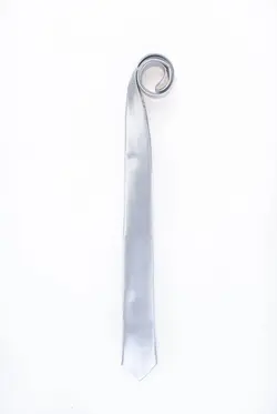 کراوات مردانه ساده-طوسی T1041