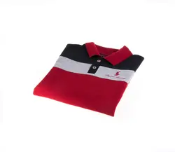 تی شرت یقه دار مردانه طرح PS1074-U.S POLO