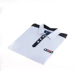 تی شرت یقه دار مردانه ساده-PS1082