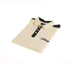 تی شرت یقه دار مردانه ساده-PS1083