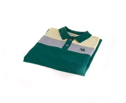 تی شرت یقه دار مردانه طرح PS1049-MD