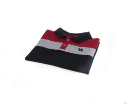 تی شرت یقه دار مردانه طرح PS1053-MD