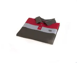 تی شرت یقه دار مردانه طرح PS1054-MD