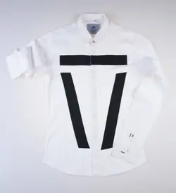 پیراهن مردانه طرح دار اترو P1009