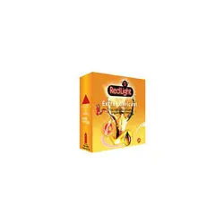 کاندوم ردلایت سه عددی مدل Extra Lubricant-کد co1055