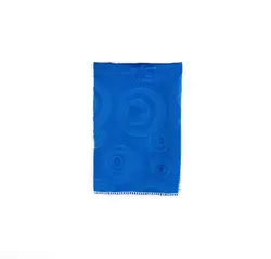 دستمال جیب طرح دایره رنگ آبی کاربنی کد PS1044