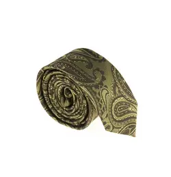 کراوات ابریشمی طرح دار مردانه Rossi باریک کد T1067