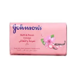 صابون جانسون Johnsons وانیل و شکوفه گیلاس حجم 125g