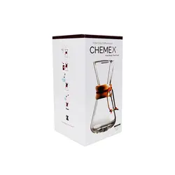 قهوه ساز کمکس یقه مشکی ظرفیت 3 کاپ