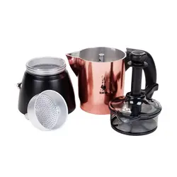 موکاپات طرح بیالتی Moka Crem ظرفیت 3 کاپ