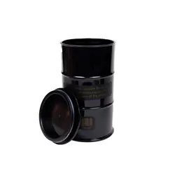 ظرف نگهدارنده پودر و دانه قهوه بشکه ای مدل B600