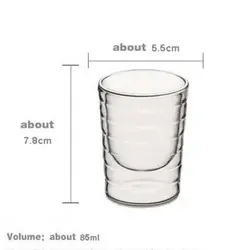 شات دوجداره نسپرسو Nespresso سایز 1 ظرفیت 85ml