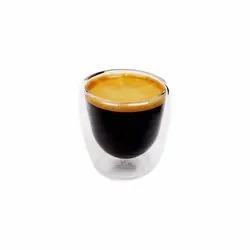 شات دوجداره عصاره‌گیری قهوه مدل BVK-S ظرفیت 80ml  بسته 2عددی