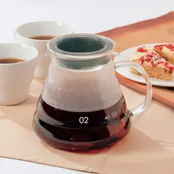 سرور رنج قهوه مدرج COFFEE POT سایز 2 ظرفیت 600ml