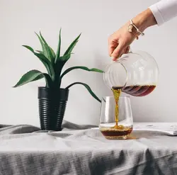 سرور رنج قهوه مدرج COFFEE POT سایز 2 ظرفیت 600ml