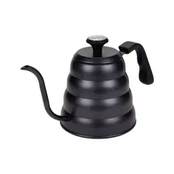 کتل قهوه مشکی دماسنج‌دار ظرفیت 1.2L