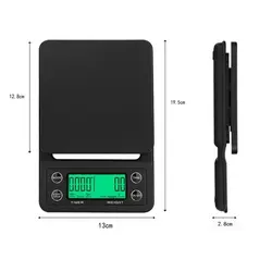 ترازو دیجیتال تایمردار باریستا مدل MS-K07