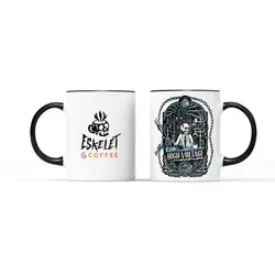 ماگ قهوه اسکلت مدل High Voltage