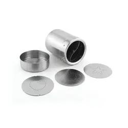 شابلون استیل قهوه و کاپوچینو ST01 مخزن دار