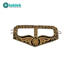 برقع گلابتون دوزی شده کد 102
