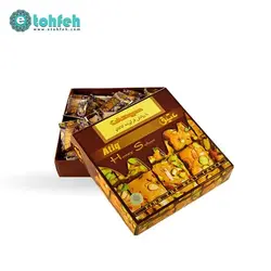 سوهان روکشدار شکلاتی ۴۰۰ گرمی جعبه مقوایی