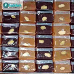 شیرینی ریس دو رنگ پسته ای