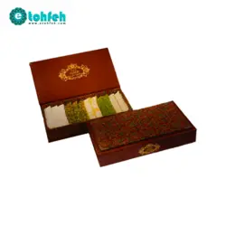 خرید شیرینی ۵ لوز طرح ترمه