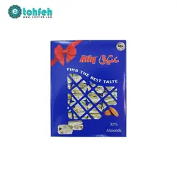 خرید گز لقمه ۳۵ درصد بادام 450گرمی