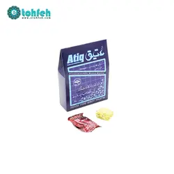 خرید گز لقمه ۴۰ درصد پسته زعفرانی ۱۵۰ گرمی پاکتی