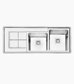 سینک پرنیان استیل مدل PS1213 توکار