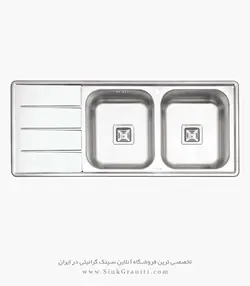سینک پرنیان استیل مدل PS2210 توکار