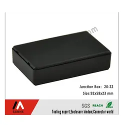 جعبه برد مشکی 92x58x23 mm مخصوص دستگاه های الکترونیکی