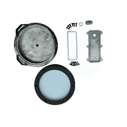 هیت سینک آلومینیومی پروژکتوری ضدآب پایه دار 195X64mm