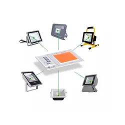 LED COB مخصوص رشد گیاه 220V 10W با درایور