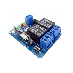 فرستنده گیرنده 2 کاناله 315MHZ رادیویی با ریموت کد لرن