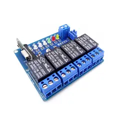 فرستنده گیرنده 4 کاناله 315MHZ رادیویی با ریموت کد لرن